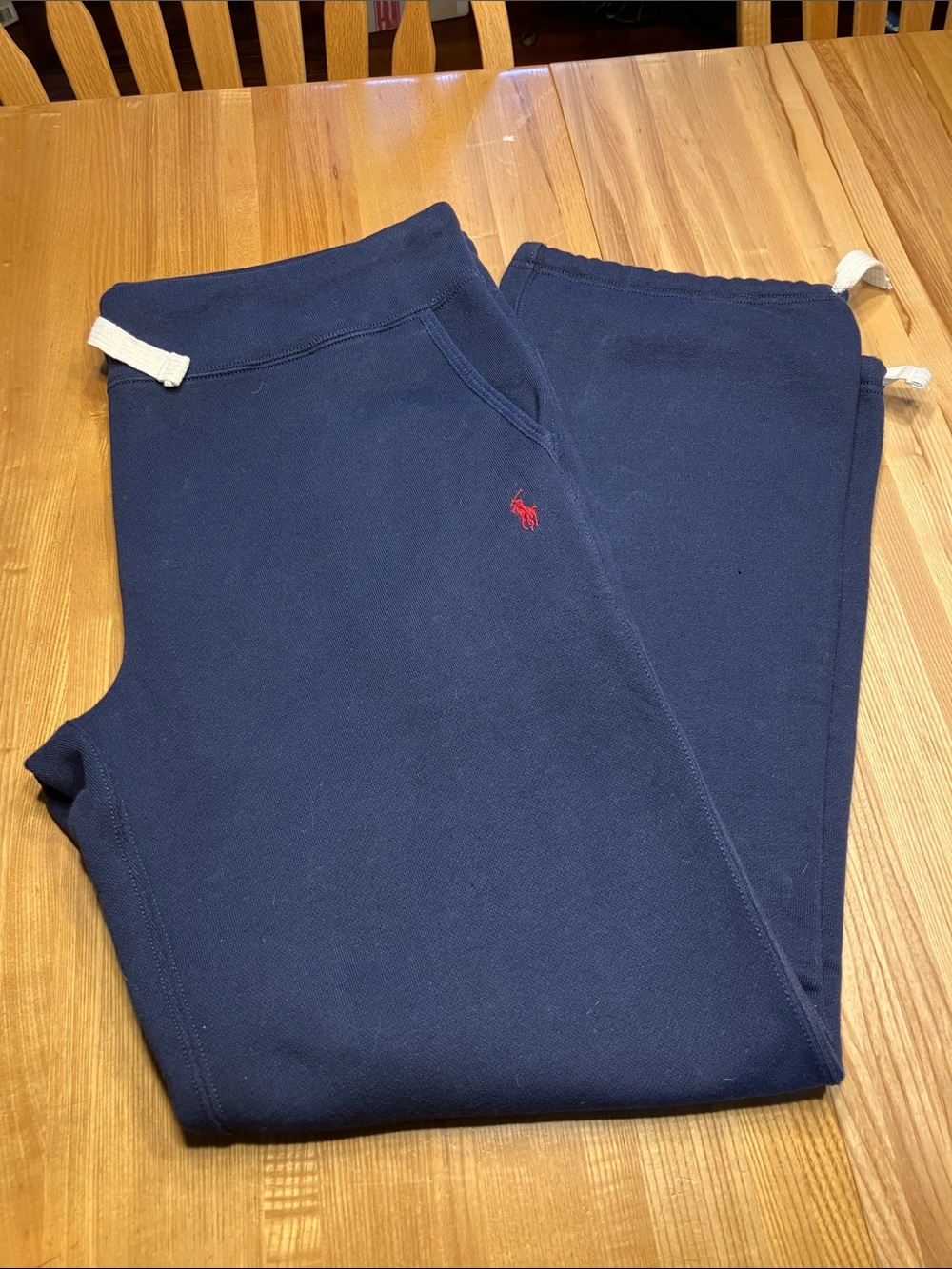 Polo by Ralph Lauren Navy Sweatpants with Red Pony